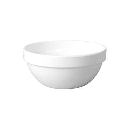GGM Gastro (6 pcs) Dessert Bowl - CASUAL MAXI - Melamine - 0.15L - round - Ø 105mm - White
