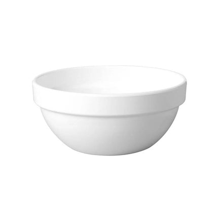 GGM Gastro (6 pcs) Dessert Bowl - CASUAL MAXI - Melamine - 250ml - round - Ø 120mm - 120x120mm - Depth: 55mm - White