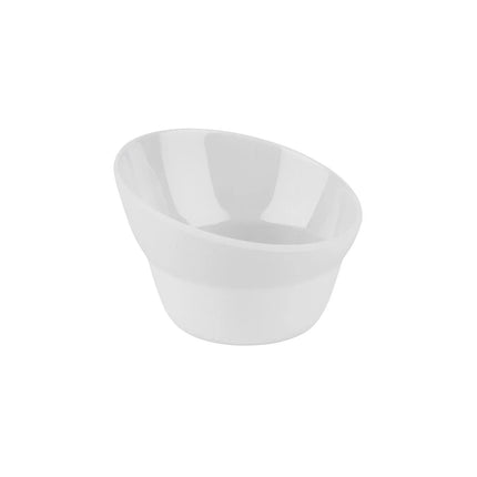 GGM Gastro (6 pcs) Dessert Bowl - CASUAL - Melamine - 130ml - round - Ø 100mm - 100x100mm - Depth: 70mm - White