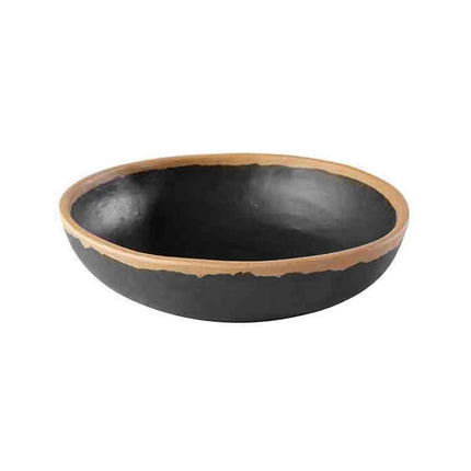GGM Gastro (6 pcs) Dessert Bowl - CROCKER - Melamine - 0.5L - round - Ø 165mm - 165x165mm - Depth: 40mm - Brown/Terracotta