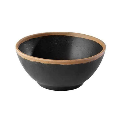 GGM Gastro (6 pcs) Dessert Bowl - CROCKER - Melamine - 0.70L - round - Ø 160mm - Brown/Terracotta