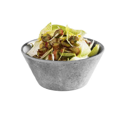GGM Gastro (6 pcs) Dessert Bowl - ELEMENT - Melamine - 0.5L - round - Ø 160mm - Grey