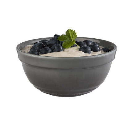 GGM Gastro (6 pcs) Dessert Bowl - EMMA - Melamine - 0.5L - round - Ø 140mm - Grey