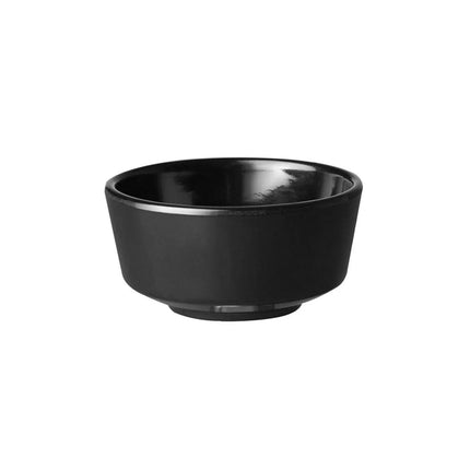 GGM Gastro (6 pcs) Dessert Bowl - FLOAT - Melamine - 150ml - round - Ø 90mm - Black