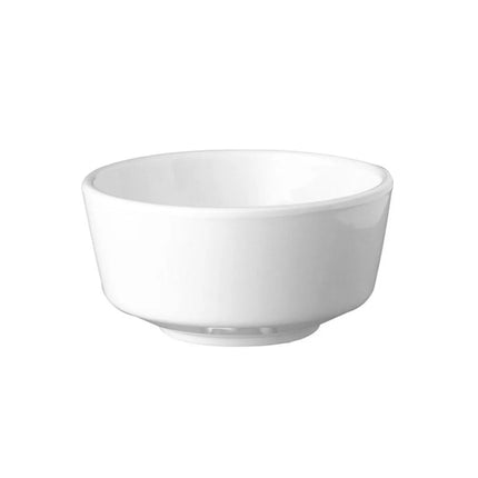 GGM Gastro (6 pcs) Dessert Bowl - FLOAT - Melamine - 450ml - round - Ø 130mm - White