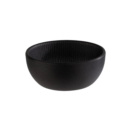 GGM Gastro (6 pcs) Dessert Bowl - NERO - Melamine - 100ml - round - Ø 85mm - Black