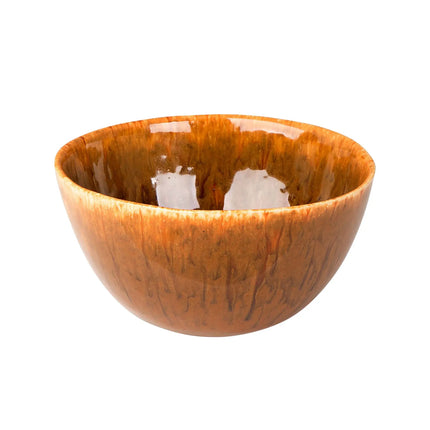 GGM Gastro (6 pcs) Dessert Bowl - RUSTIQUE - Stoneware - round - Ø 150mm - Brown