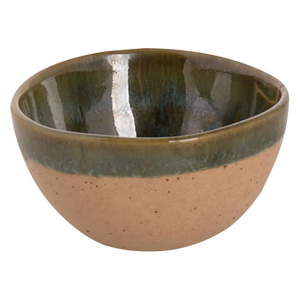 GGM Gastro (6 pcs) Dessert Bowl - Wisteria - Stoneware - Ø 75mm - Green/Beige