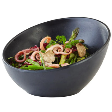 GGM Gastro (6 pcs) Dessert Bowl - ZEN - Melamine - 300ml - 160x160mm - Depth: 100mm - Black