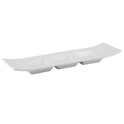 GGM Gastro (6 pcs) Dip Bowl - CASUAL - Melamine - 290x90mm - Depth: 30mm - White