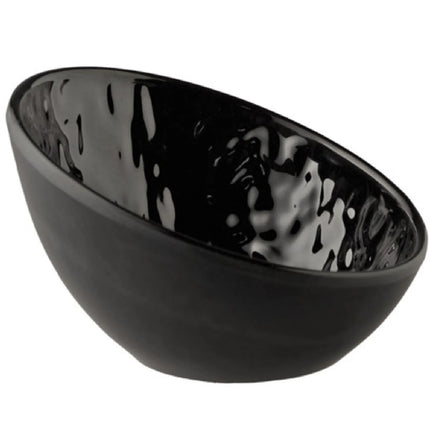 GGM Gastro (6 pcs) Dipping Pot - TAO - Melamine - 70ml - round - 105x100mm - Black