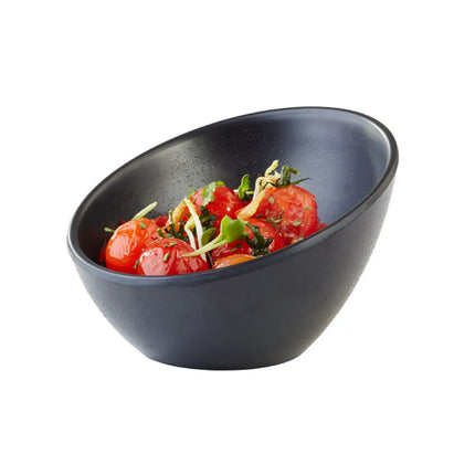 GGM Gastro (6 pcs) Dipping Pot - ZEN - Melamine - 80ml - round - Ø100mm - Black