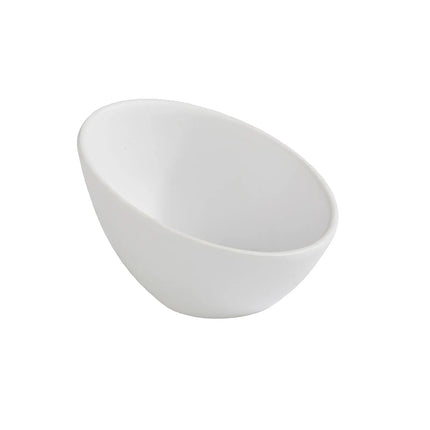 GGM Gastro (6 pcs) Dipping Pot - ZEN - Melamine - 80ml - round - Ø100mm - White