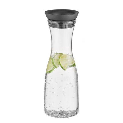 GGM Gastro (6 pcs) Glass Jug - 1L - with Auto-open Lid