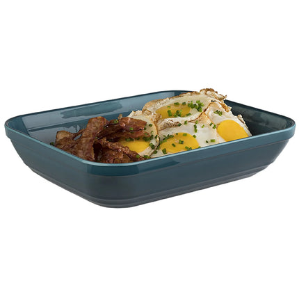 GGM Gastro (6 pcs) GN 1/2 Pan - EMMA - Melamine - 3.5L - 325x265mm - Depth: 75mm - Blue