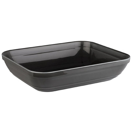 GGM Gastro (6 pcs) GN 1/2 Pan - EMMA - Melamine - 3.5L - 325x265mm - Depth: 75mm - Grey