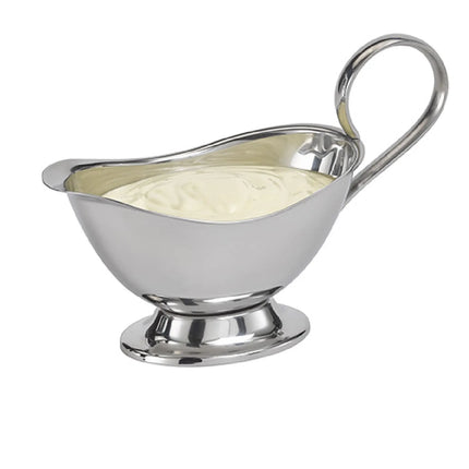 GGM Gastro (6 pcs) Gravy Boat PROFI - 0.25 litres - Stainless steel - 191x88x128mm