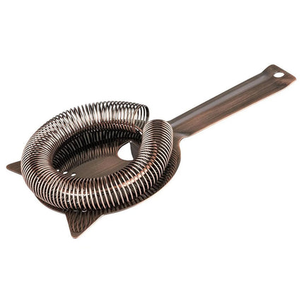 GGM Gastro (6 pcs) Hawthorne Strainer - 4-Prong - Stainless Steel - Copper Plated - Ø90mm
