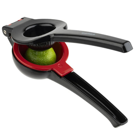 GGM Gastro (6 pcs) Lemon & Lime Hand Juicer - Compact - 2 Cones - Black - Length: 220mm - Aluminium