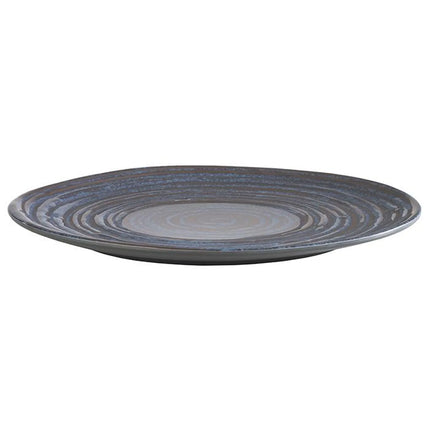 GGM Gastro (6 pcs) LOOPS | Platter - flat - Melamine - Ø270mm - Blue/Grey