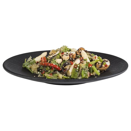 GGM Gastro (6 pcs) NERO | Plate - Melamine - Ø260mm - Black