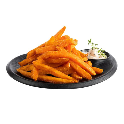 GGM Gastro (6 pcs) NERO | Platter - Melamine - 240x200mm - with 40ml dip bowl - Black