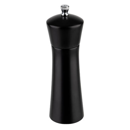 GGM Gastro (6 pcs) Pepper Mill PREMIUM - MIDNIGHT - Wood - Height: 170mm - Black