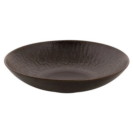 GGM Gastro (6 pcs) RUST | Deep Plate - Stoneware - Ø220mm - Brown
