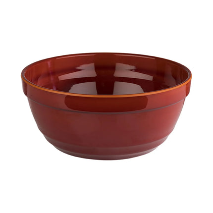 GGM Gastro (6 pcs) Salad Bowl - EMMA - Melamine - 2.3L - round - Ø 230mm - Red