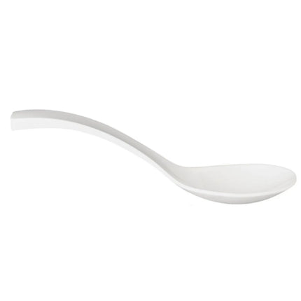 GGM Gastro (6 pcs) Salad Serving Spoon - Length: 240mm - Melamine - White