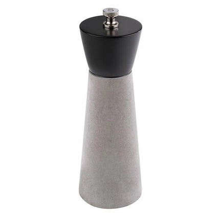 GGM Gastro (6 pcs) Salt Mill PREMIUM - ELEMENT - Concrete - Height: 180mm - Grey