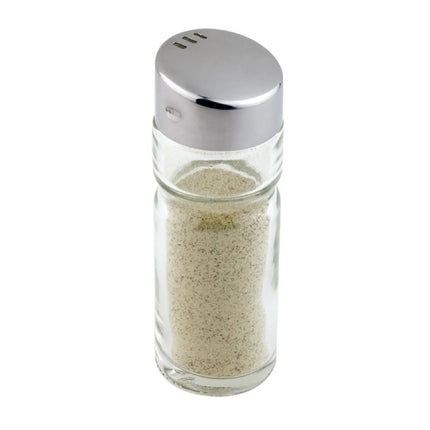 GGM Gastro (6 pcs) Salt & Pepper Shakers - Ø 32mm - Glass - Height: 90mm