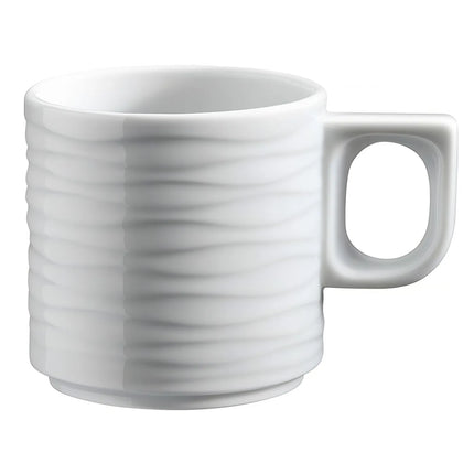 GGM Gastro (6 pcs) SEA WAVE | Coffee Cup - 230ml - White