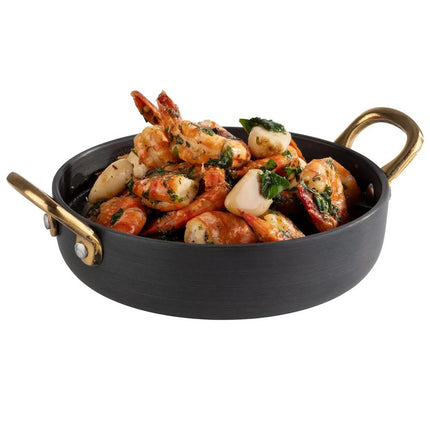 GGM Gastro (6 pcs) Serving Pot CASTORO - Aluminium - 0.5L - Ø 150mm - Height: 40mm - Grey