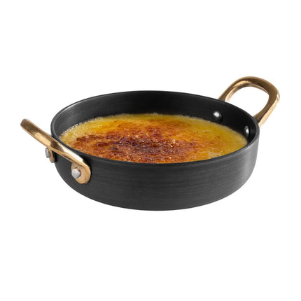 GGM Gastro (6 pcs) Serving Pot CASTORO - Aluminium - 300ml - Ø 135mm - Height: 35mm - Grey
