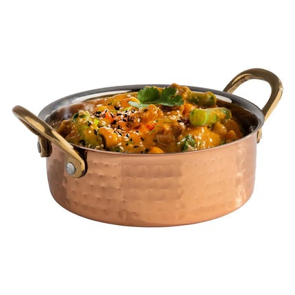 GGM Gastro (6 pcs) Serving Pot MUMBAI - Stainless Steel - 0.5L - Ø 140mm - Height: 50mm - Copper