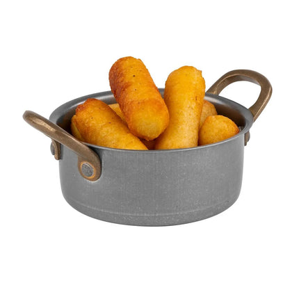 GGM Gastro (6 pcs) Serving Pot VINTARA - Stainless Steel - 0.35L - Ø 115mm - Height: 50mm
