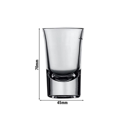 GGM Gastro (6 pcs) Shot glass - BUDGETLINE - 35 ml