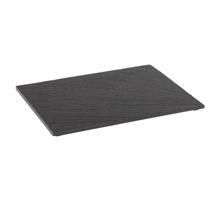 GGM Gastro (6 pcs) Slate Serving Board - Natural Slate - GN 1/2 - VALO - 6-piece set - 325x265mm - Black