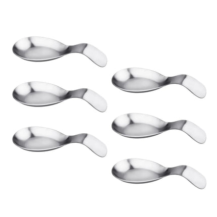 GGM Gastro (6 pcs) Spoon Rest - Small - Stainless Steel - 220x90x110mm