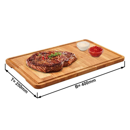 GGM Gastro (6 pcs) Steak Board - 400x250mm