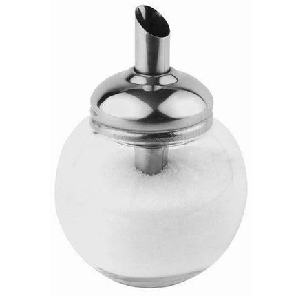 GGM Gastro (6 pcs) Sugar Pourer - Diner-Style - Glass - 150ml - Height: 120mm - with Single Spout