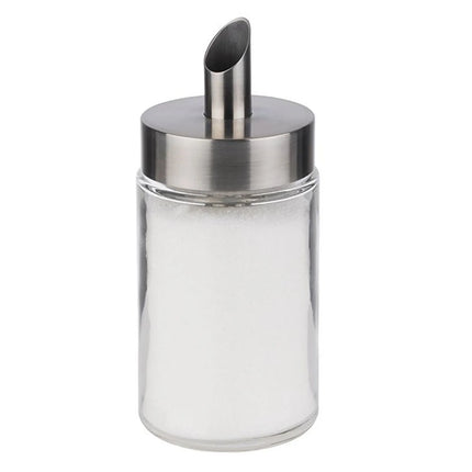 GGM Gastro (6 pcs) Sugar Pourer - Diner-Style - Glass - 200ml - Height: 145mm - with Single Spout