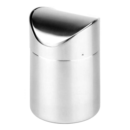 GGM Gastro (6 pcs) Table top bin - Swing bin - 1.2L - 120x120x170mm - Stainless steel