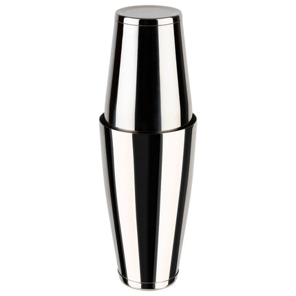 GGM Gastro (6 pcs) Tin-on-Tin Boston Cocktail Shaker - 2-piece set - Stainless steel - 0.70L