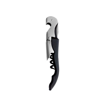 GGM Gastro (6 pcs) Waiter’s Friend Corkscrew - with Foil Cutter - Length: 150mm - Black