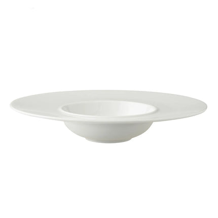 GGM Gastro (6 pcs) WHITE DELIGHT | Deep Plate - Porcelain - Ø240mm - White