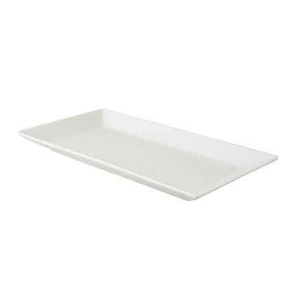GGM Gastro (6 pcs) WHITE DELIGHT - Plate - Rectangular - 285x150mm - White
