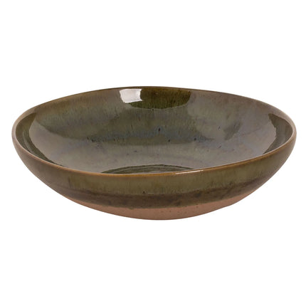 GGM Gastro (6 pcs) WISTERIA | Deep Plate - Stoneware - Ø220mm - Green/Beige