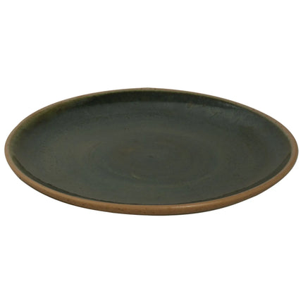 GGM Gastro (6 pcs) WISTERIA | Plate - flat - Stoneware - Ø220mm - Green/Beige